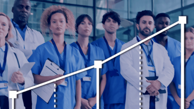 Employment report: Healthcare employment trends in 4 charts