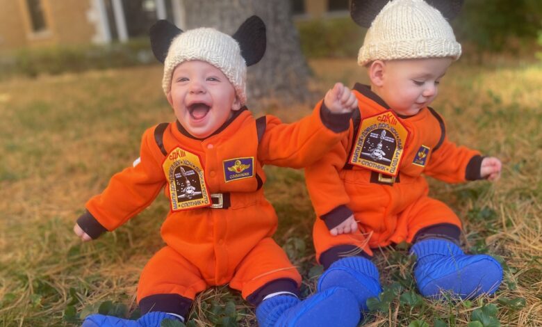 These twins were born during the war in Ukraine.  Now, they're #1 in the US : NPR