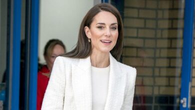 Kate Middleton wears French sneakers