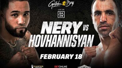 Luis Nery vs Azat Hovhannisyan full fight video poster 2023-02-18