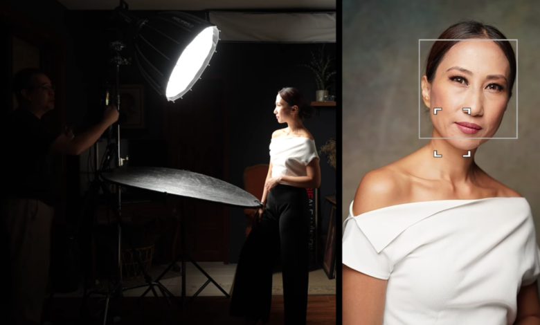 Professional, Effective Single Light Portrait Photography Setup