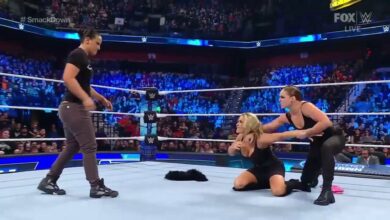 Ronda Rousey returns to SmackDown to back Shayna Baszler against Natalya