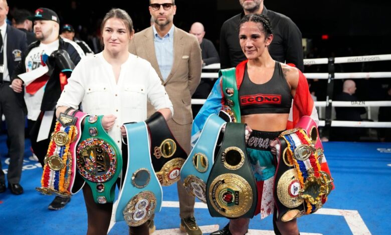 Katie Taylor, Amanda Serrano set title rematch on May 20 in Dublin
