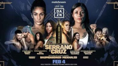 Amanda Serrano vs Erika Cruz Hernandez full fight video poster 2023-02-04