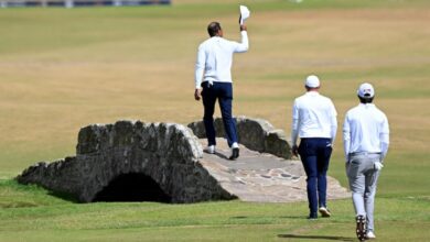 SEE: The Swilican Bridge at St.  Andrews gets makeover as iconic Old Course structure adds patio