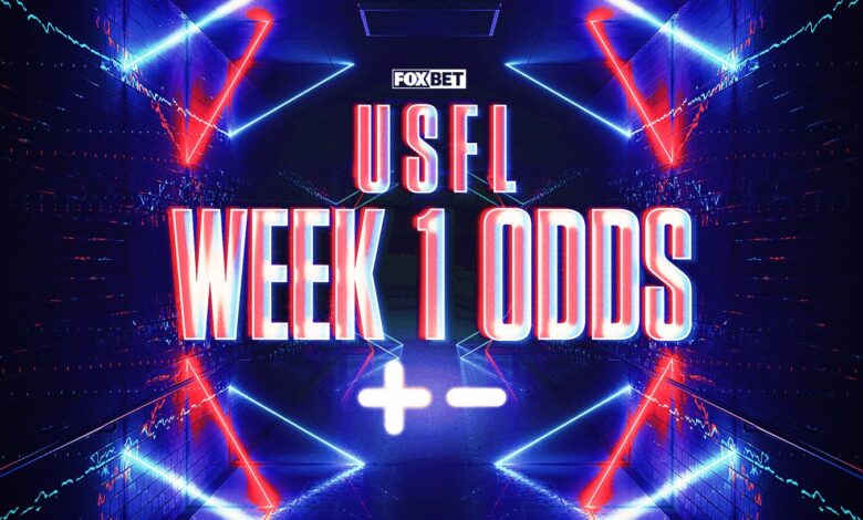 USFL 2023 Odds Week 1: Betting line, spread per match