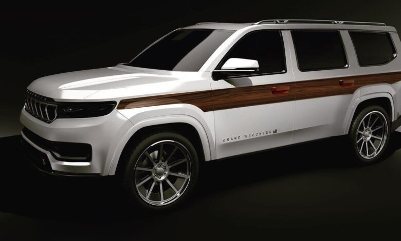 Motive brings back faux wood trim to the Jeep Grand Wagoneer