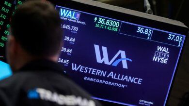Western Alliance shares cut losses after bank says deposit flow is stabilizing