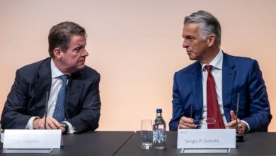 UBS holds first shareholder meeting since controversial Credit Suisse takeover