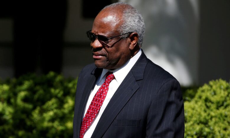 Clarence Thomas claimed thousands of dollars annually from a shuttered real estate company