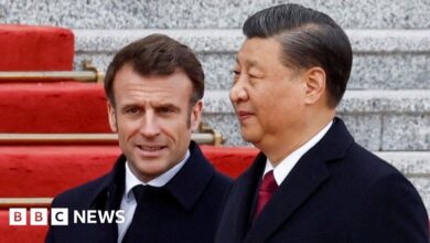 Macron relies on Xi to 'bring Russia to his senses'