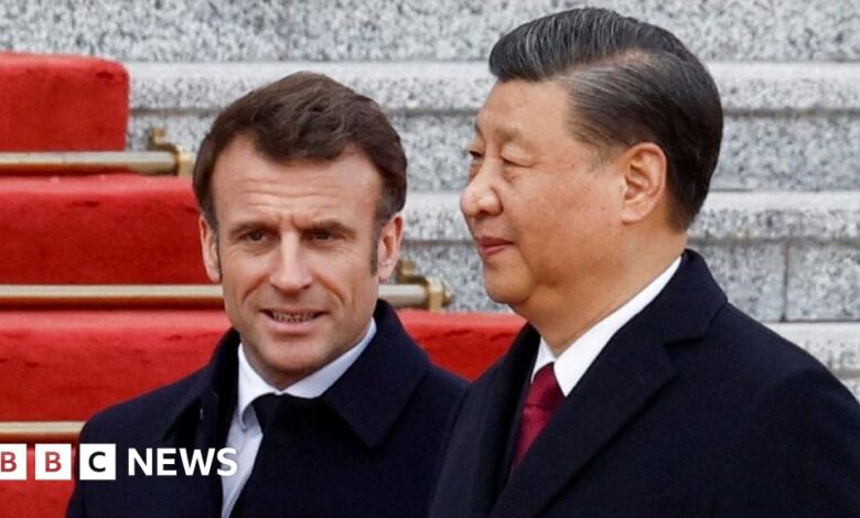 Macron relies on Xi to 'bring Russia to his senses'