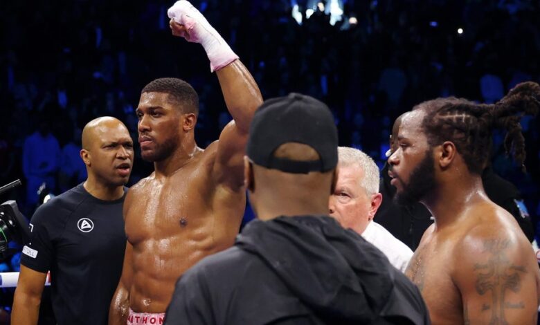 Anthony Joshua's Unilateral Victory Over Jermaine Franklin