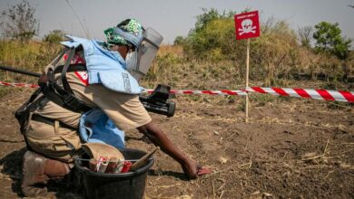 Deadly legacy of landmines