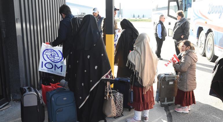 Canada: More than 30,000 Afghan refugees arrive with IOM support