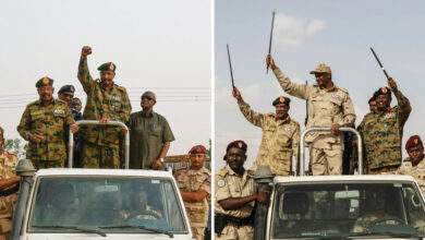 General Sudan has dinner with peace negotiators Then a war begins.