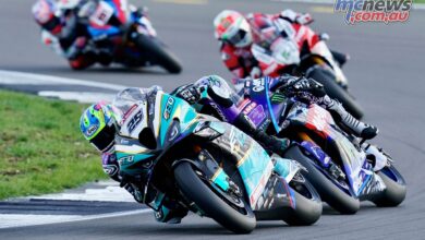 Three different Superbike winners in the opening day of BSB weekend