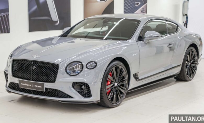 Bentley Continental GT Speed ​​now available in Malaysia - the most dynamic ever;  W12 with 659 PS, 900 Nm;  from RM1,135 million