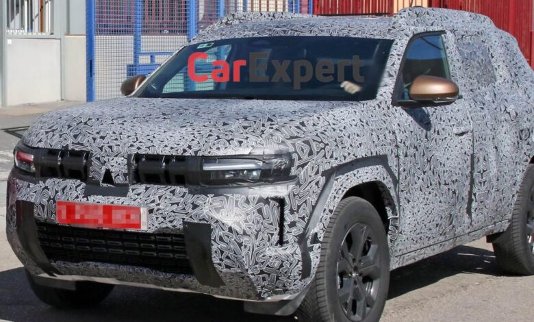 Dacia's next-generation Duster SUV was spied on