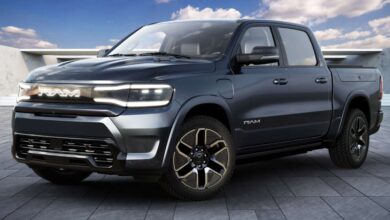 2025 Ram 1500 REV debuts at NYIAS - up to 229 kWh battery, 805 km electric range;  dual engine 663 PS, 841 Nm