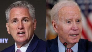 McCarthy lashed out at Biden in handling US debt