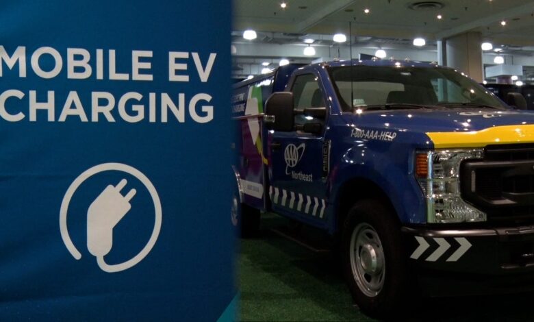AAA provides an emergency charging solution when your EV runs out of battery