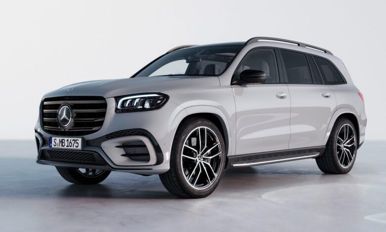 2024 Mercedes GLS updated with more power and light styling
