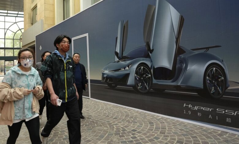 Shanghai auto show highlights fierce electric vehicle competition in China