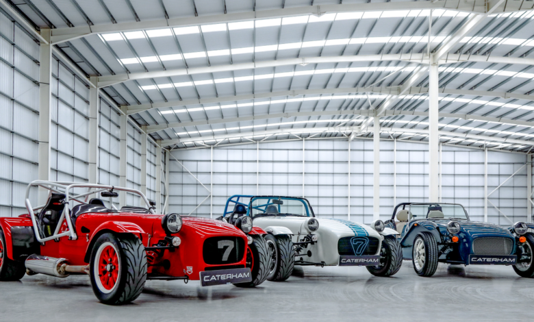 Caterham's new headquarters can make 750 new Sevens a year