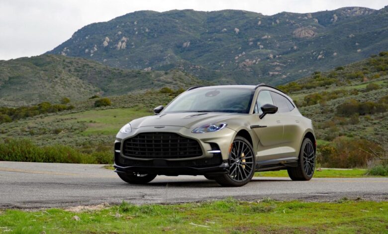 2023 Aston Martin DBX707 Road Test: 2 special cars for 3