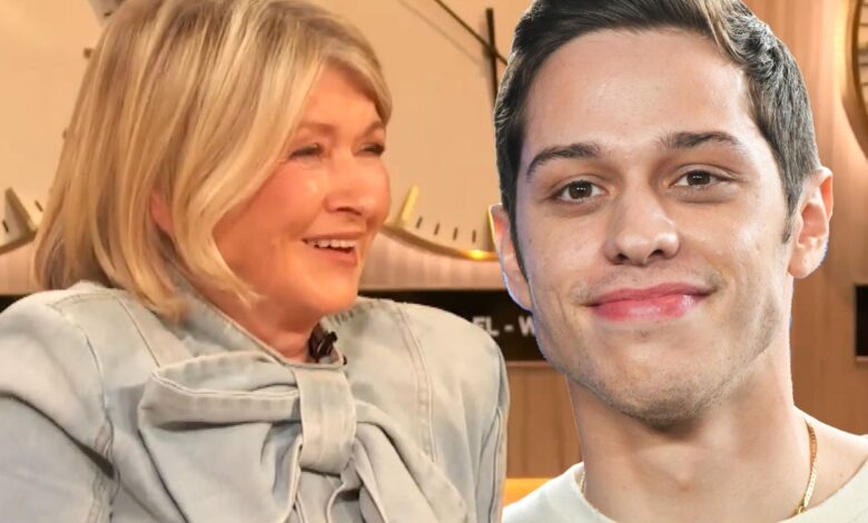 Martha Stewart celebrates Easter with Pete Davidson and girlfriend Chase Sui Wonders