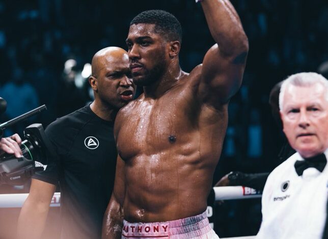 Anthony Joshua returns with decisive victory over Jermaine Franklin