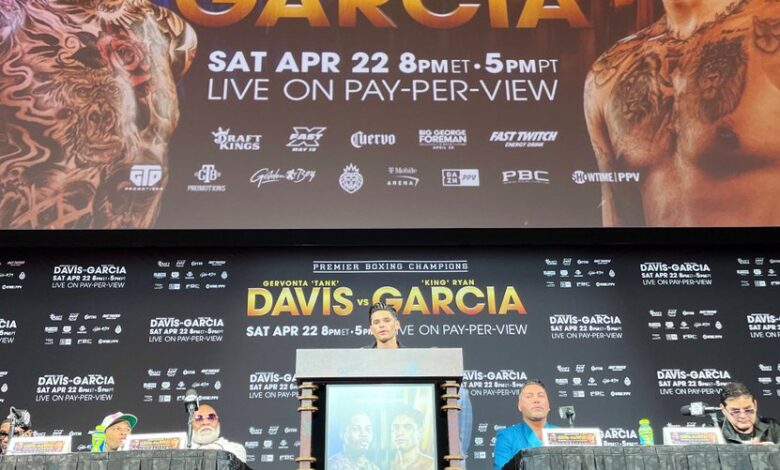 "I Will End Him."  Things turned nasty at Gervonta Davis-Ryan Garcia's final press conference