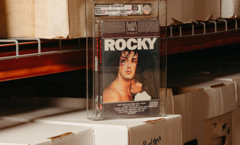 Yes, People Will Pay $27,500 for an Old ‘Rocky’ Tape. Here’s Why.