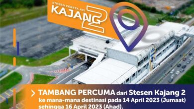 Free KTM ride from new Kajang 2 station until Sunday