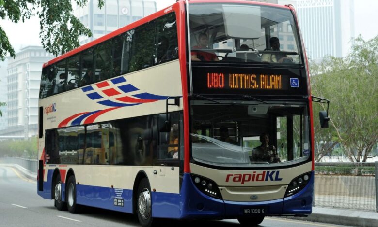 Rapid KL Skip Stop Xpress shuttle bus from LRT Ampang to KLCC permanently available - DS01, RM1,10