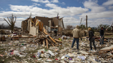 Tornadoes across the South and Midwest killed at least 26 : NPR