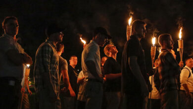 Torch-bearers indicted during Charlottesville protest : NPR