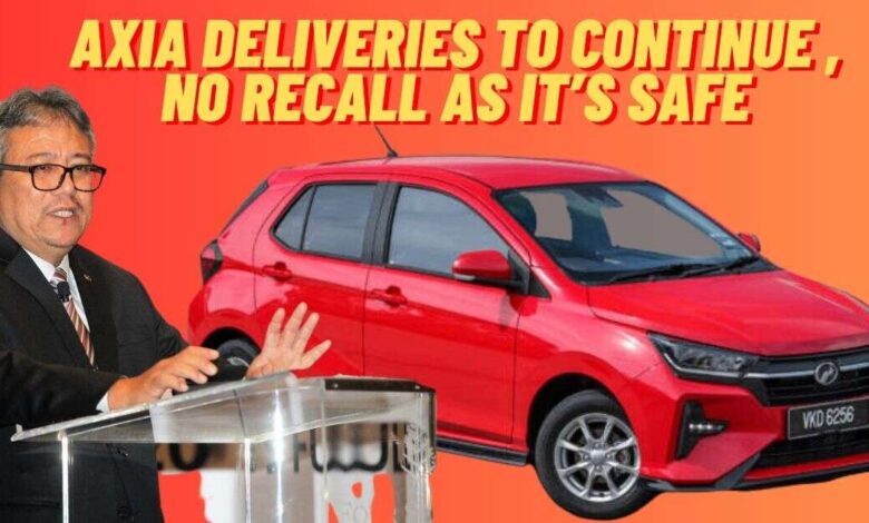 Deliveries of the Perodua Axia 2023 will continue despite the Daihatsu crash test;  do not withdraw because it is safe - P2