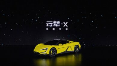 BYD active suspension gives the U9 electric sports car dancing