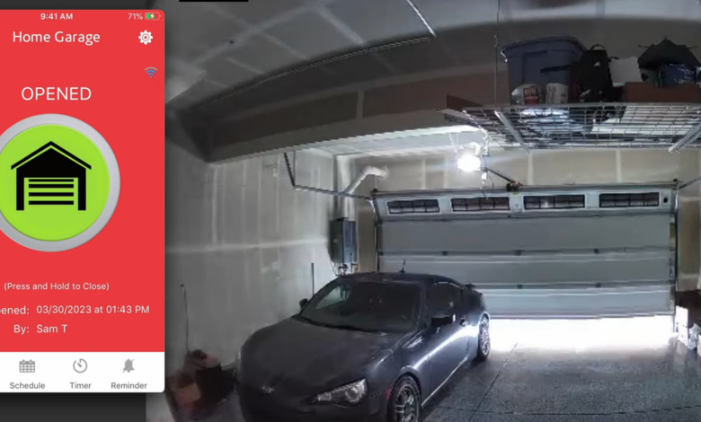 Hackers found a bug that opens smart garage doors remotely