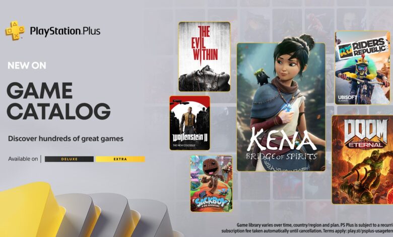 (For Southeast Asia) PlayStation Plus Game Catalog lineup for April: Kena: Bridge of Spirits, Doom Eternal, Riders Republic and more
