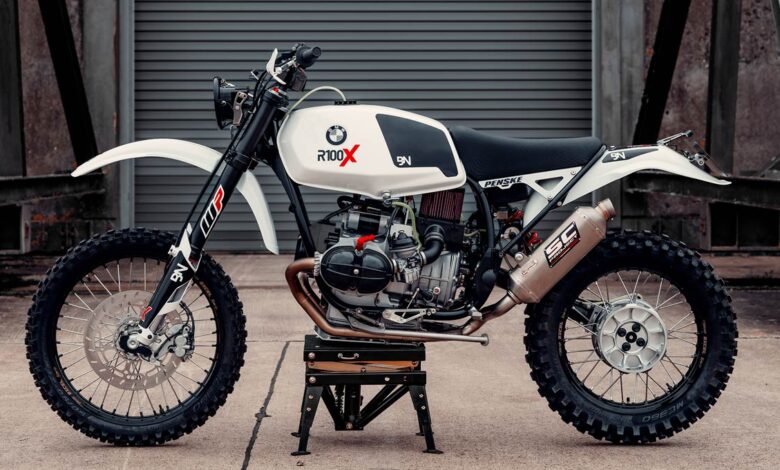 R100X: A BMW boxer enduro bike from an F1 engineer