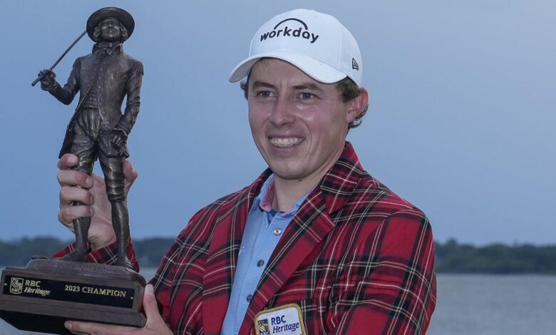 Matt Fitzpatrick's win at RBC Heritage marks another step in his pursuit of world No.