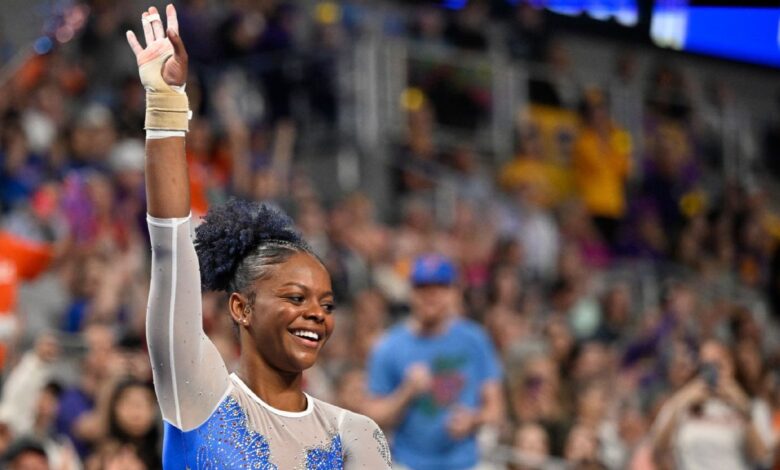 Florida star Trinity Thomas links to NCAA record of perfect 10 in career