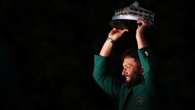 Jon Rahm joins the greats with a comeback at the Masters, plus the Timberwolves, in disarray, reach the knockout stages