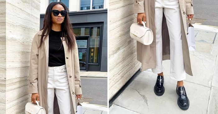 5 Trench-Coat-and-Loafer Outfits I'll Wear This Spring