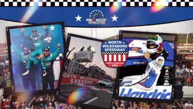 NASCAR's epic return to the North Wilkesboro Speedway hits all the right notes