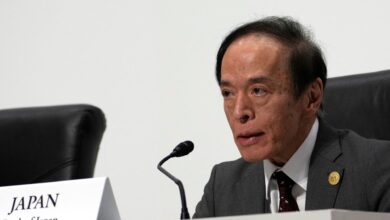 BOJ's Ueda says G-7 central banks see need to weigh the impact of past rate hikes