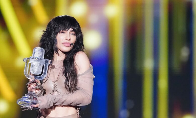 Swedish singer Loreen wins Eurovision Song Contest for 2nd time at carnival event in Ukraine